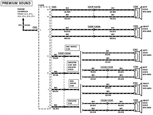 2001 Stereo Wiring Diagram - Ford F150 Forum