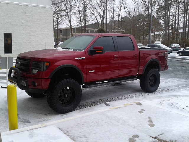 Lifted F150 Fx4