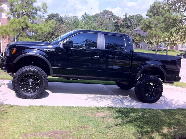 Black F150 Lifted