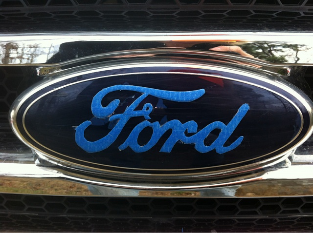 Paint ford emblem #7