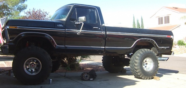 f150 truck lifted. 1977 f150 ranger. big lift,