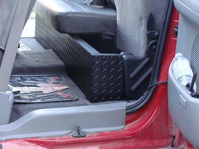 Rear seat storage gmc #4