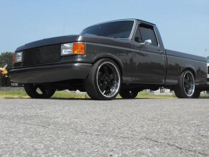 1987-1996 Ford F-150 3/5 Complete Lowering kit by DJM.