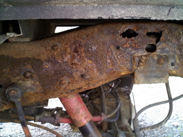 Firewall rust ford bronco repair fix