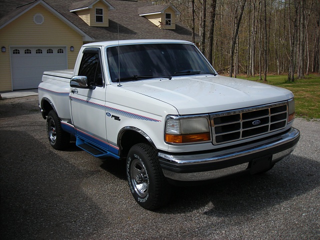 My First Ford: 1993 F150 Flareside, 5.8L 351 V8-1992-right-side.jpg