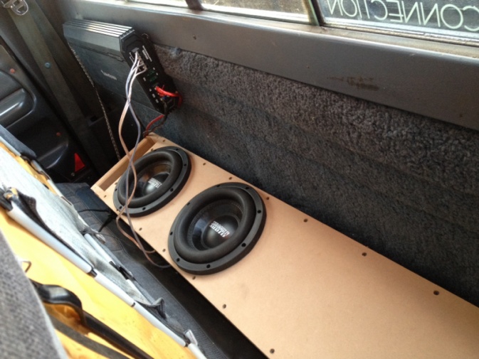 Subwoofers in a single cab - Ford F150 