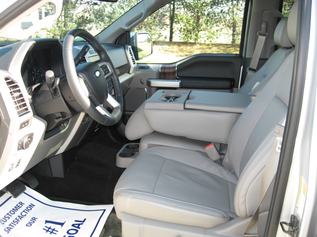 Lariat Interior With Earth Gray Leather Ford F150 Forum
