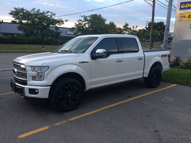 Ford f150 platinum stock tires #9