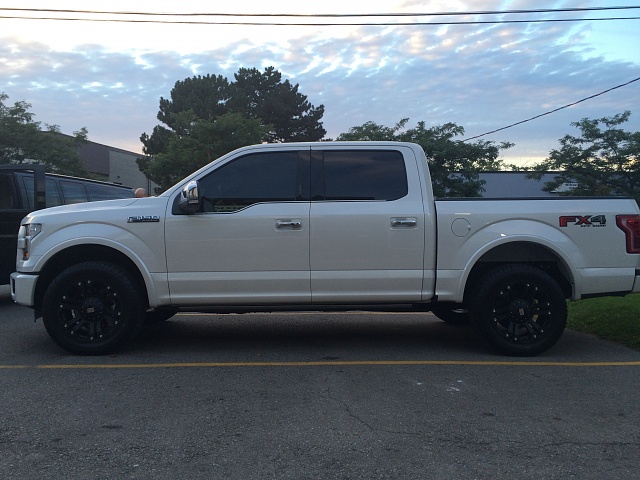 Ford f150 platinum stock tires #5