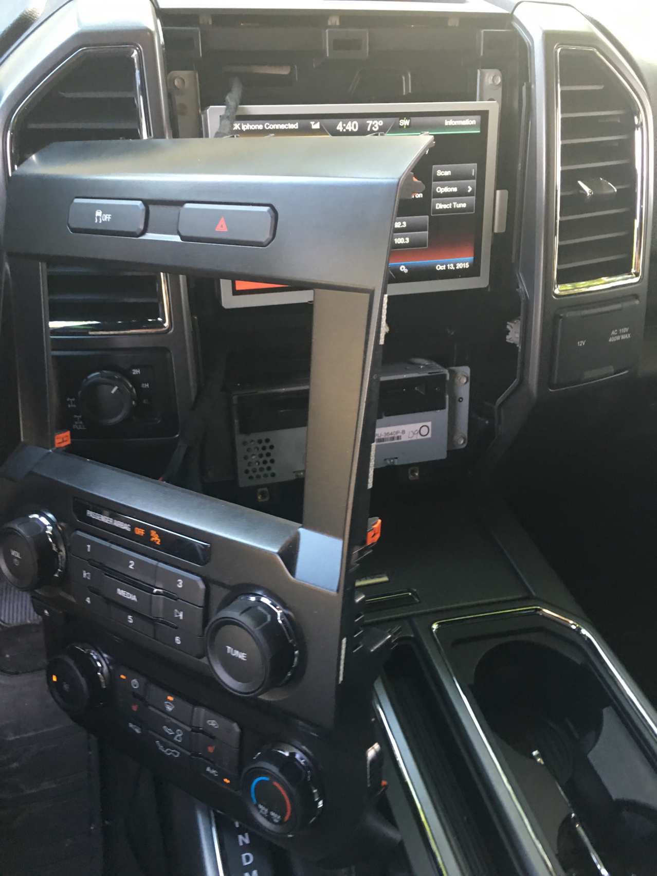 Hiding GPS wiring. - Ford F150 Forum - Community of Ford Truck Fans