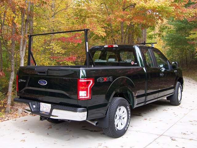 Yakima Outdoorsman bed rack and Q-tower roof rack install for canoe carry-100_8785.jpg