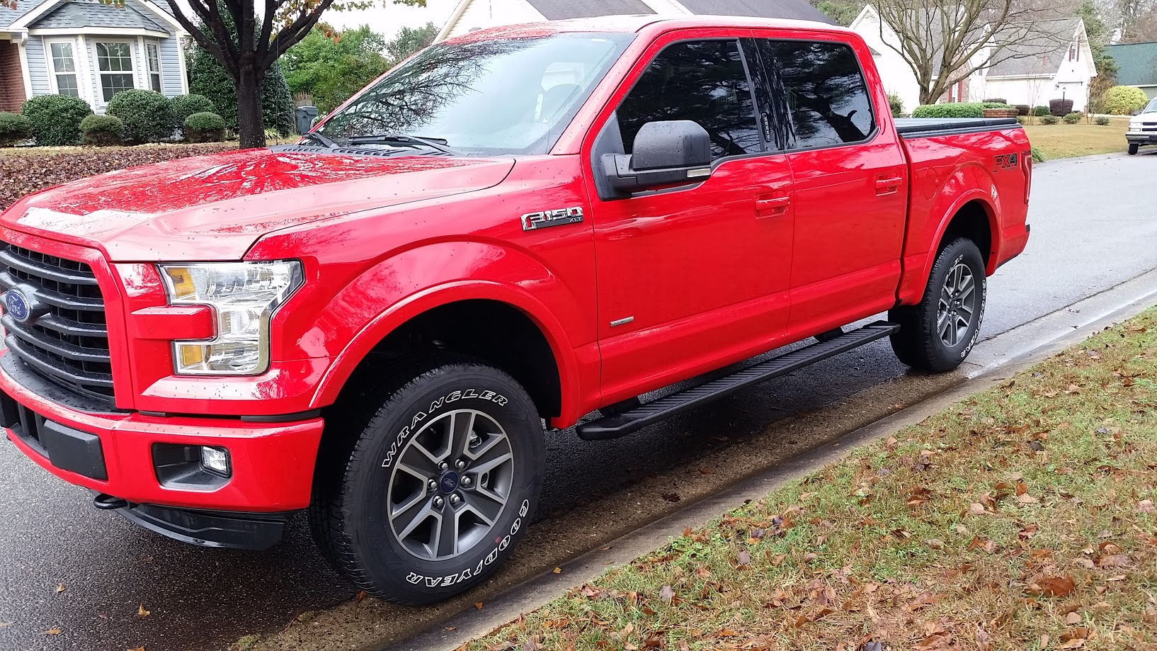 Who all has leveled trucks with stock wheels and tires Page 5 Ford