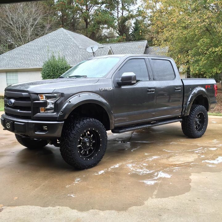 6" lift w/ 35's cab height Page 4 Ford F150 Forum.
