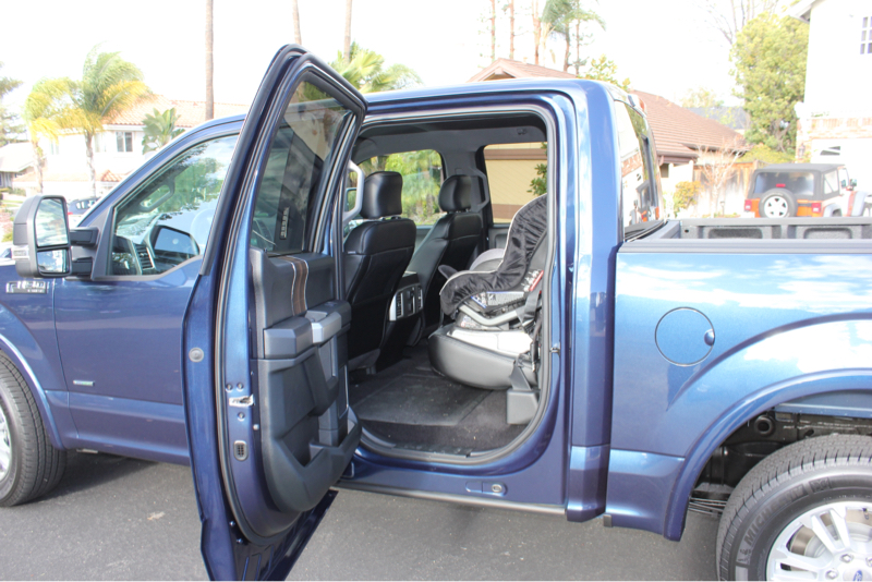 Baby Seat Child Seats In The Back Of, How To Install Forward Facing Car Seat In Ford F150