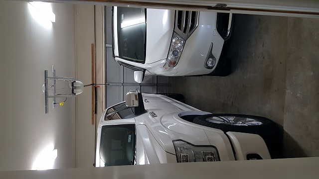 F-150 and Tight Squeeze in garage?-20160827_154251.jpg