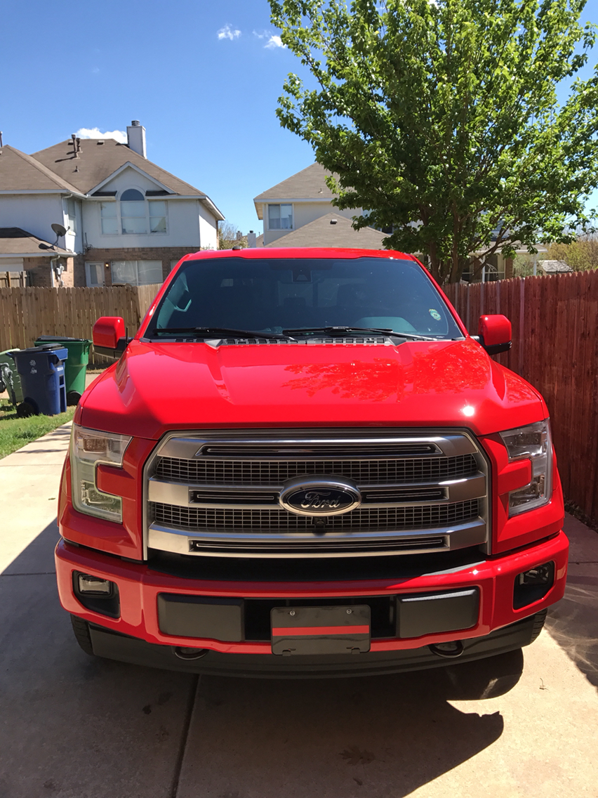Race Red Lariat to Platinum Grille Swap - Ford F150 Forum ...