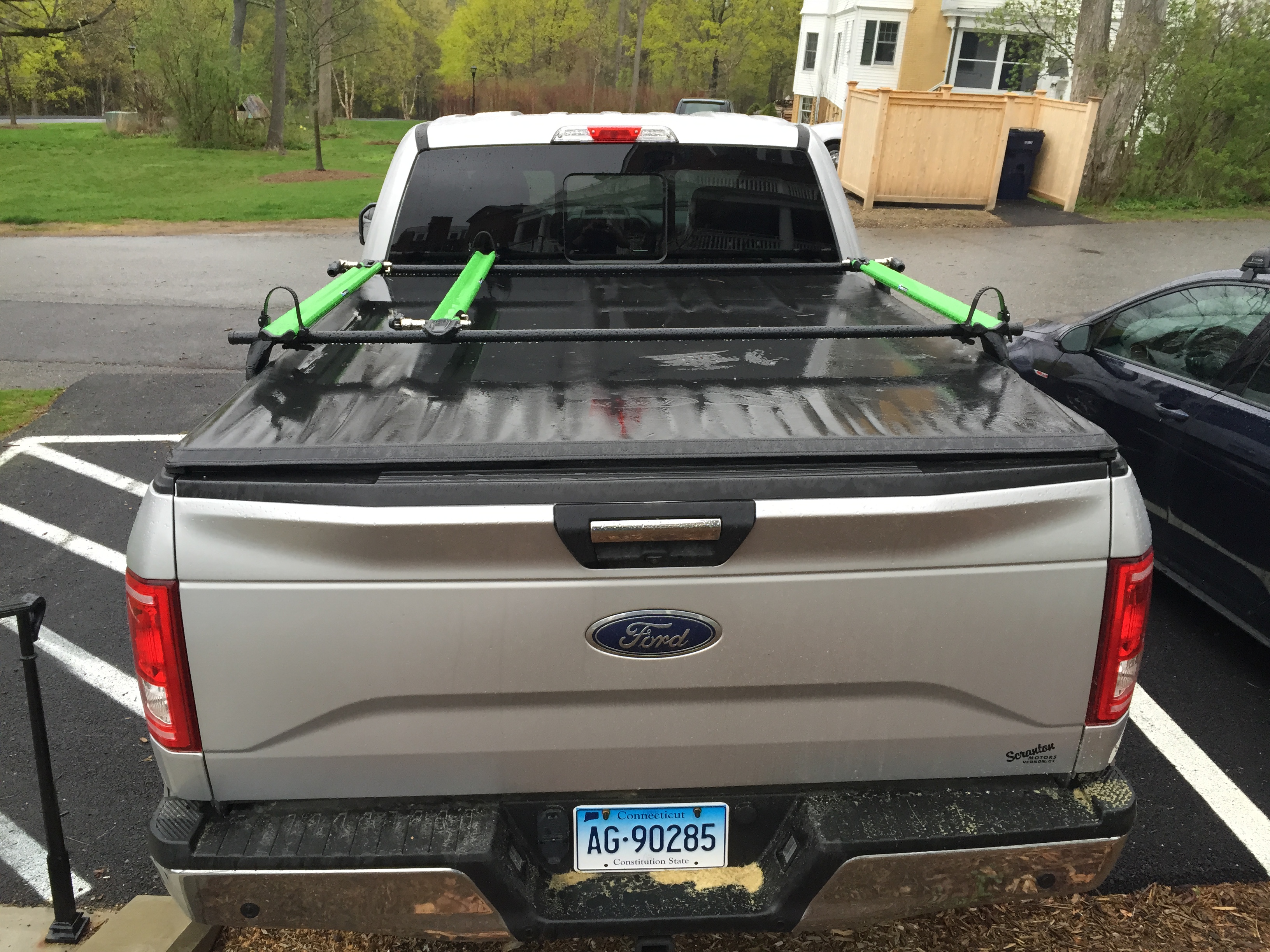 Bike racks over tonneau cover- success! - Ford F150 Forum - Community of  Ford Truck Fans