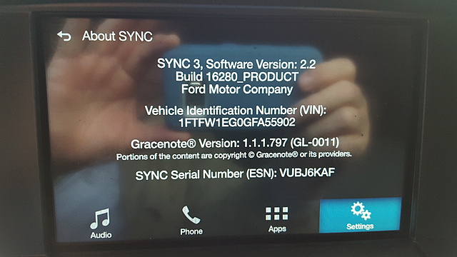 Current SYNC 3 and CarPlay/Android Auto Information-20170123_074755.jpg