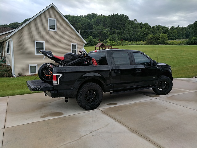 truck bed bike rack