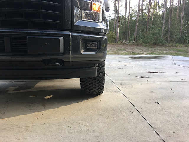 Most tire I can cram in with only a leveling kit-0aa5f2c3-35f2-4a74-a269-cc3eed2499e7.jpeg
