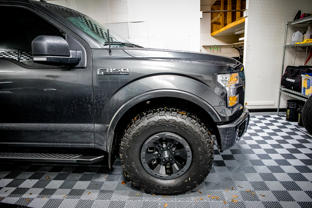 Raptor wheel/tires 34.5" installed on stock 4x4 - Ford F150 Forum - Community of Ford Truck Fans
