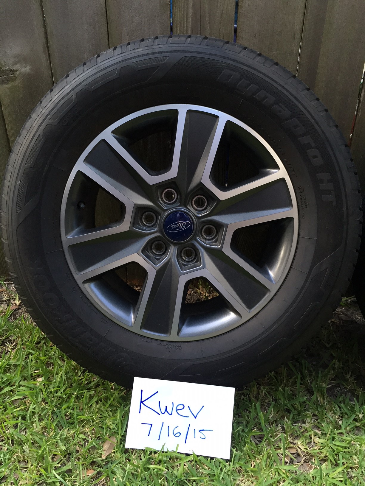 2015 OEM 18" FX4 Wheels and Tires - Ford F150 Forum - Community of Ford