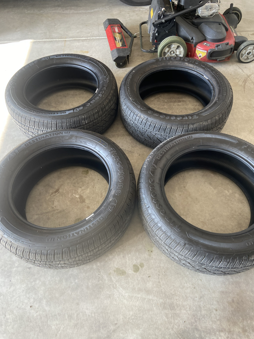 North Central Firestone Destination LE3 275/55r20 4 tires - Ford F150 ...