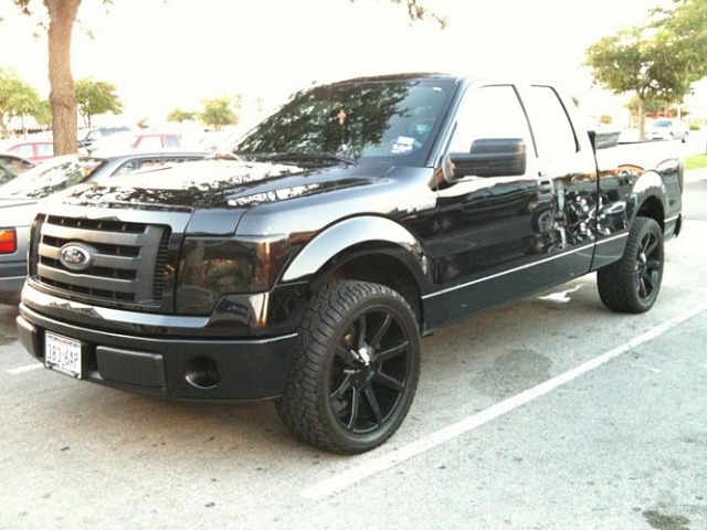 22 Inch rims tires ford f150