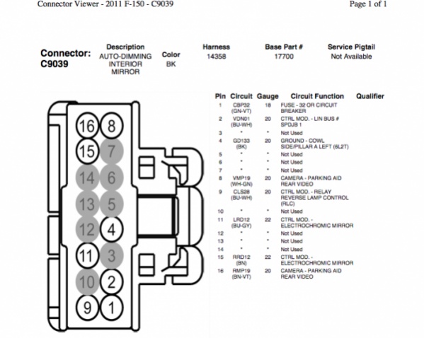 2011 Ford F150 Backup Camera Wiring Diagram from www.f150forum.com