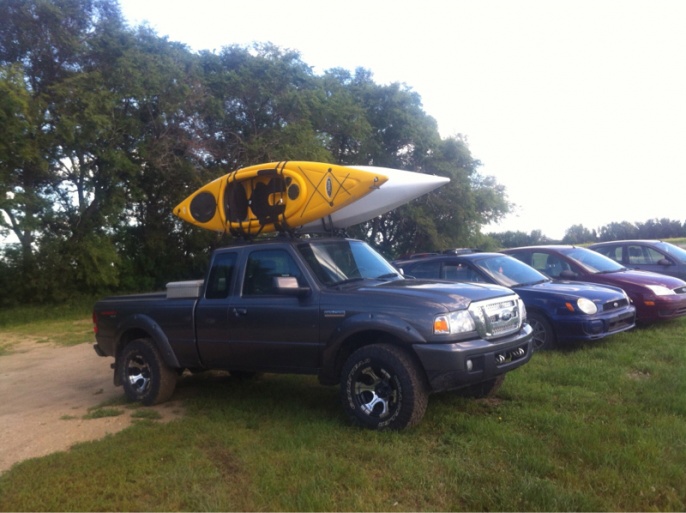 How do you transport a canoe in a pickup truck? - Ford ...