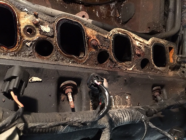 INTAKE MANIFOLD GASKET FAILURE on my 2008 Ford F150 Crew ... 3 4l engine diagram 