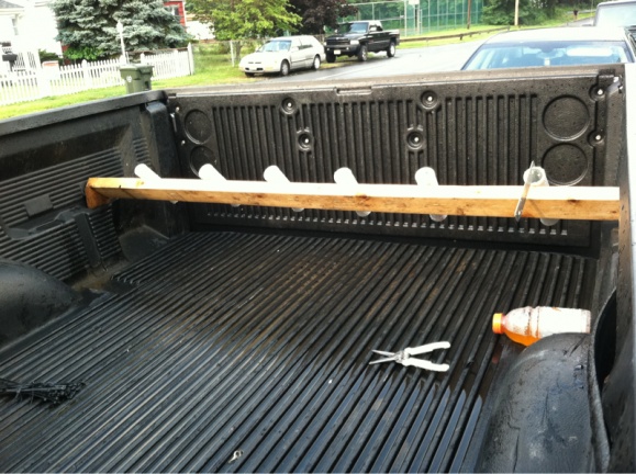 Fishing rod holders for the bed - Ford F150 Forum - Community of Ford Truck  Fans