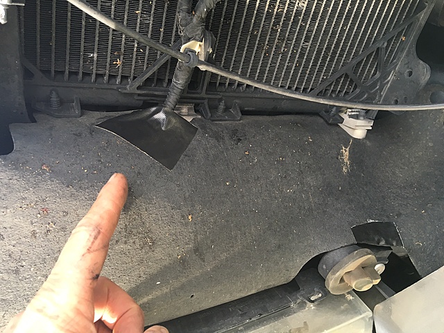 Is yours tearing in places too ?-ford-truck-radiator-mesh.jpeg