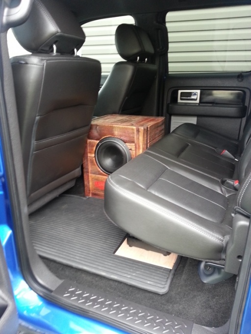 Back seat center  console sub box  Ford F150 Forum 