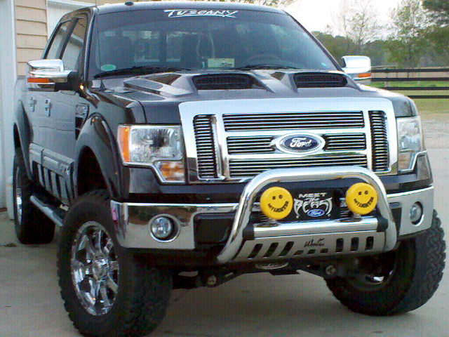 2011 Ford f150 hood scoops #10