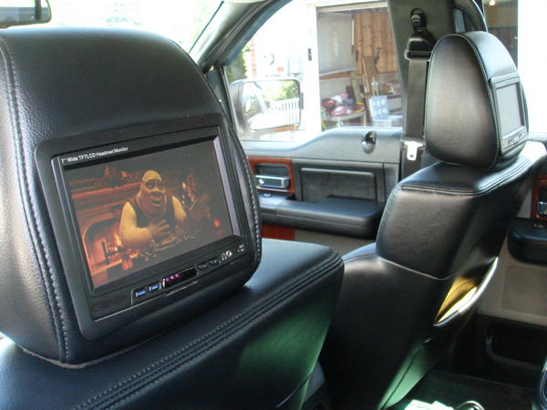 Ford headrest monitors #8