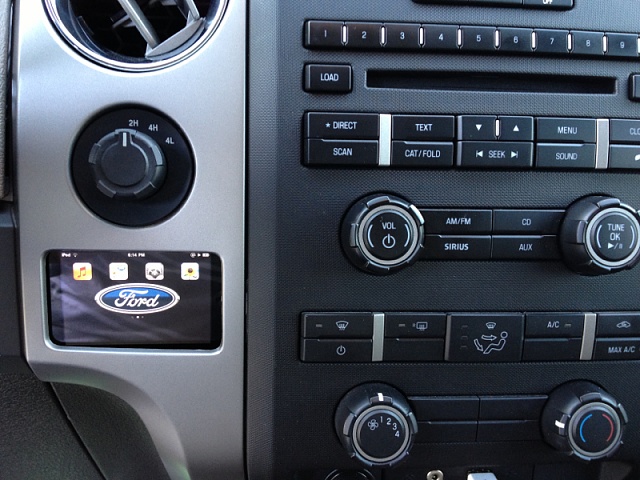 iPod Touch Installed in Trailer Brake Controller Spot ... nissan titan wiring 