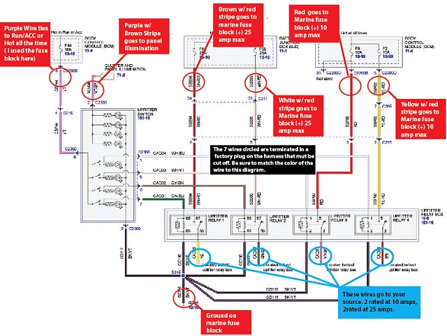 2008 Ford Upfitter Switches Wiring Diagram from www.f150forum.com