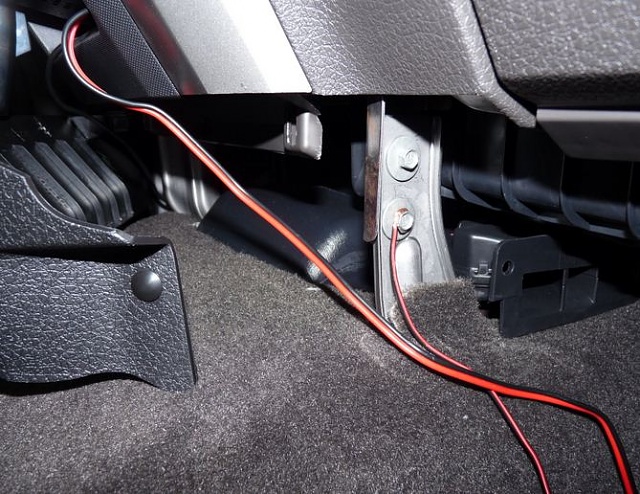 How I installed My PA (Personal Amplifier) System in my 2010 F150 *With Pictures*-f150-cb-ground.jpg