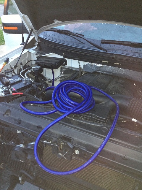 Stereo Build in 2013 Ford F150 FX4-power-wire-run.jpg