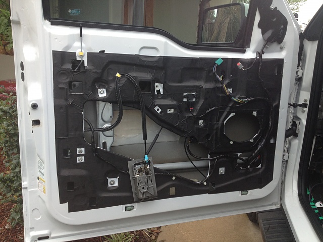 Stereo Build in 2013 Ford F150 FX4-driver-door-dampened.jpg