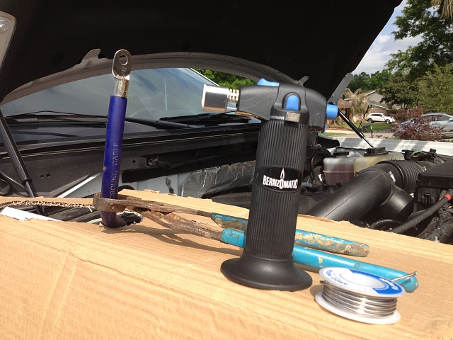 Stereo Build in 2013 Ford F150 FX4-power-wire-soldered.jpg