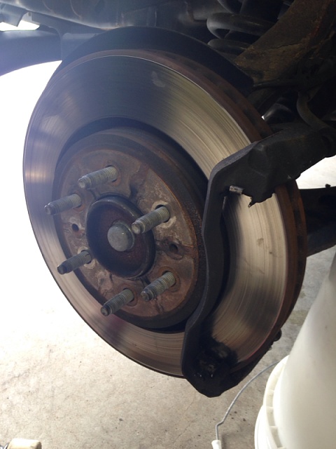 Front driver side brake hanging and dealer can't fix it-image-2727360317.jpg
