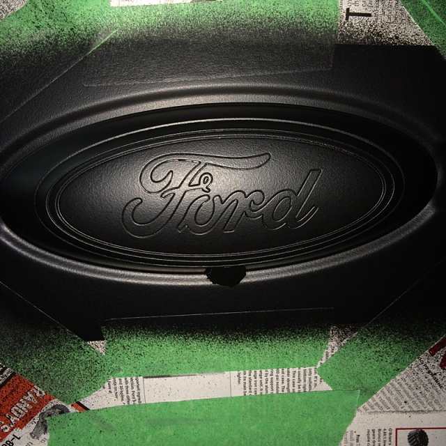 How to black out front and rear ford emblem-image-1727388229.jpg