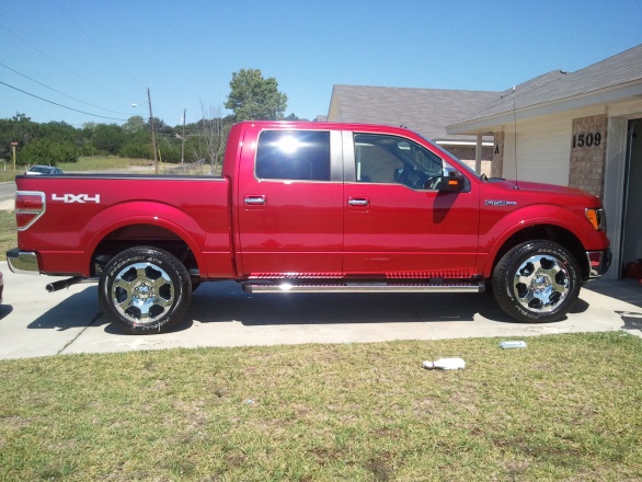 2011 Ford f 150 red candy metallic #3
