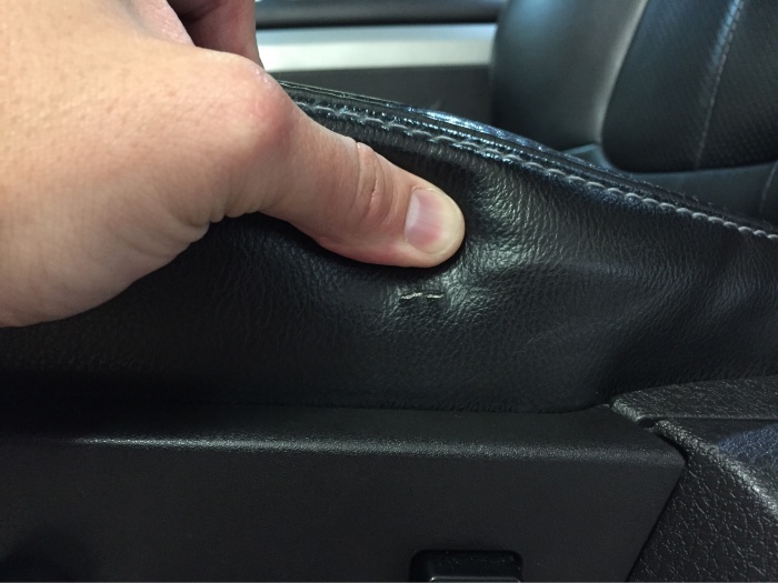 Leather seat repair : r/f150
