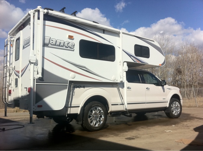slide in truck camper on a supercrew? - Ford F150 Forum - Community of Ford  Truck Fans