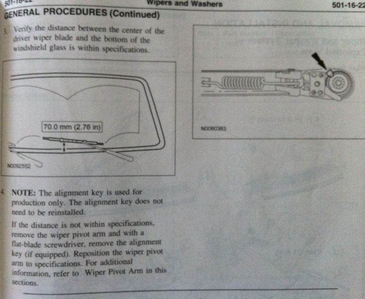 FYI windshield wiper arm key falls out Page 2 Ford F150 Forum