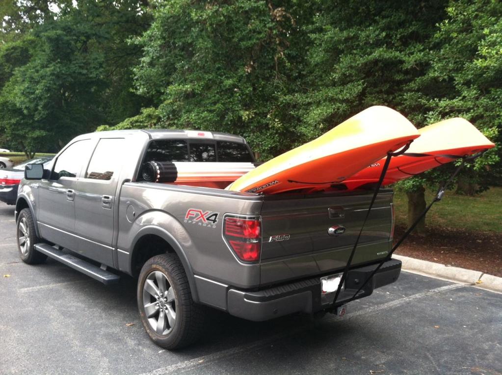 Kayaks in the Bed - Ford F150 Forum - Community of Ford 