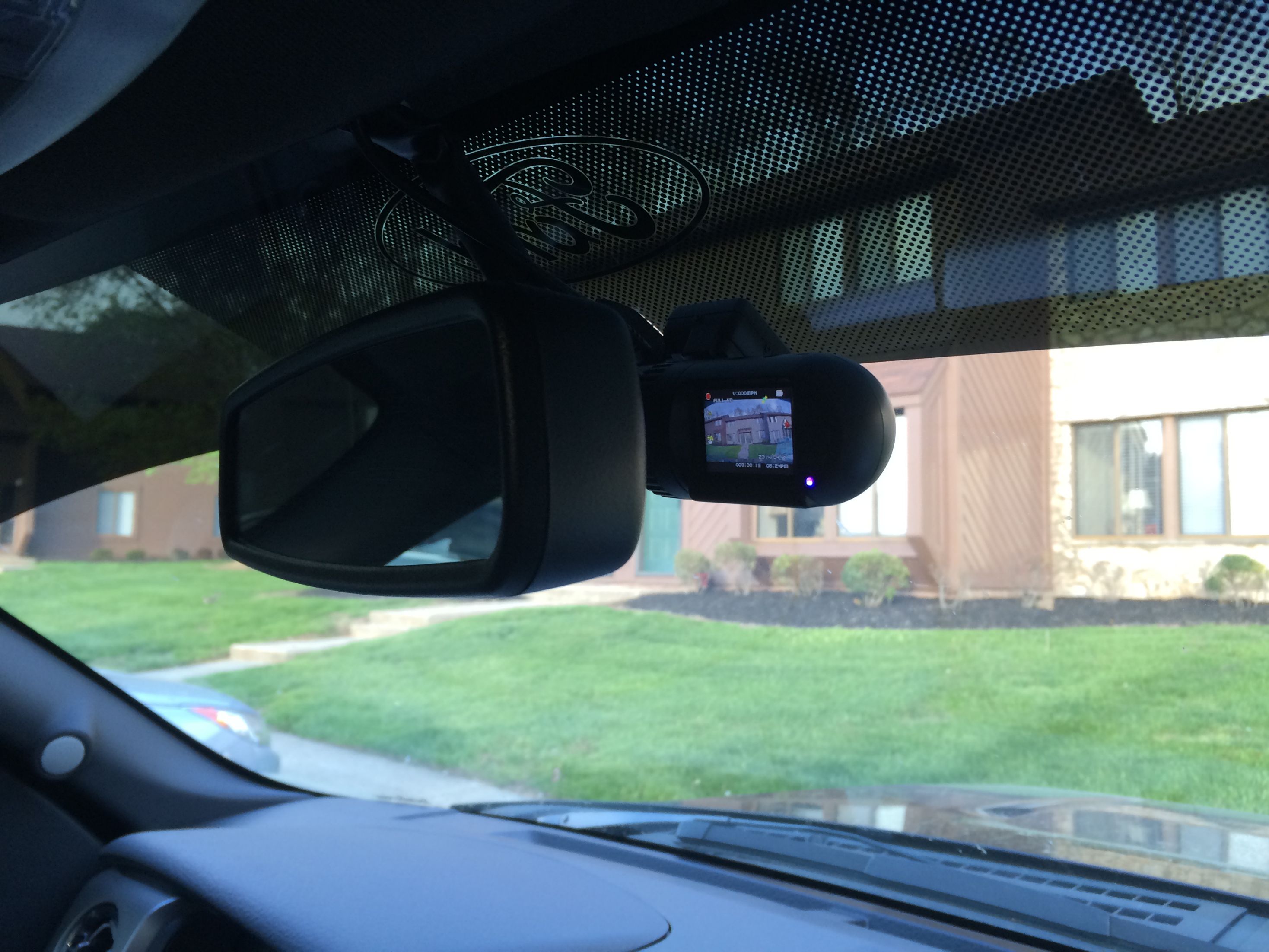 Miniature Single Lens Full HD 1080p Dashcam with GPS - Mini0801